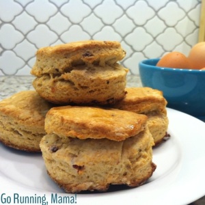 Go Running, Mama!: Maple Bacon Biscuits