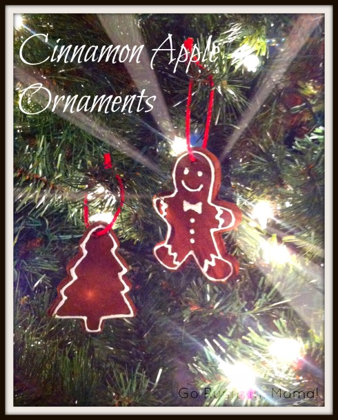 Gifts from the Heart: Super Simple Cinnamon Clay Ornaments (No painting or varnishing actually required!)- Go Running, Mama!